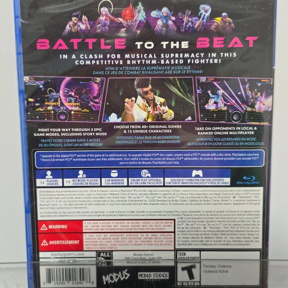 God Of Rock PlayStation 4 (Brand New Sealed) - Picture 2 of 2